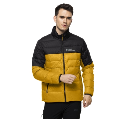 Jack Wolfskin Winter Down Jacket DNA Tundra 2022 (very warm, windproof) yellow Men